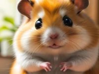 can hamsters go in water?